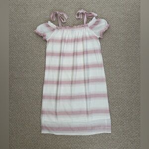 Vero Moda Pink and White Dress,M🦋